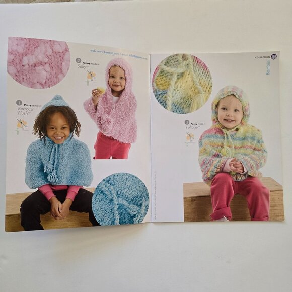 Berroco Knitting Collection Bambini 20 Patterns Inside Number 235 - Picture 3 of 12